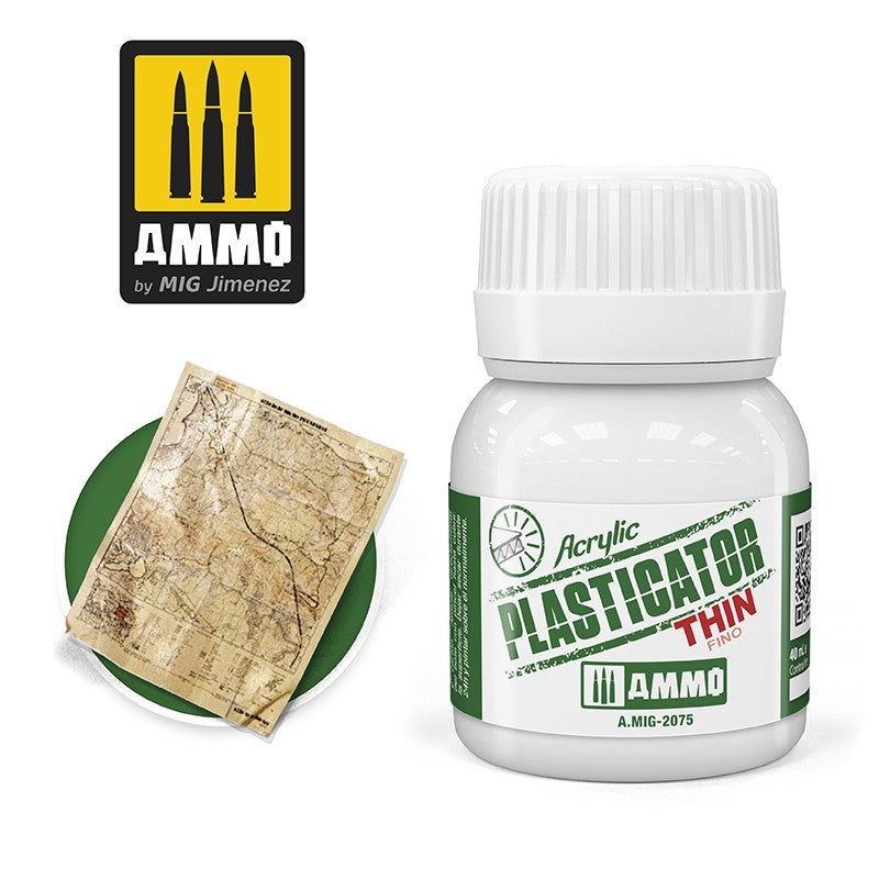 PLASTICATOR THIN 40ml Jar Ammo by Mig