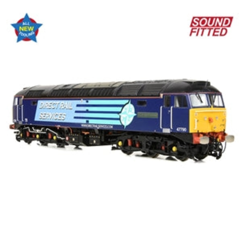 Bachmann 35-432SF Sound Fitted Class 47/7 47790 ‘Galloway Princess’ DRS Compass (Original)
