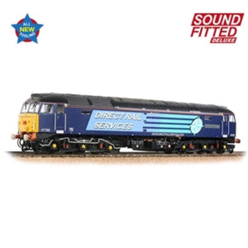 Bachmann 35-432SFX Deluxe Sound Fitted Class 47/7 47790 ‘Galloway Princess’ DRS Compass (Original)