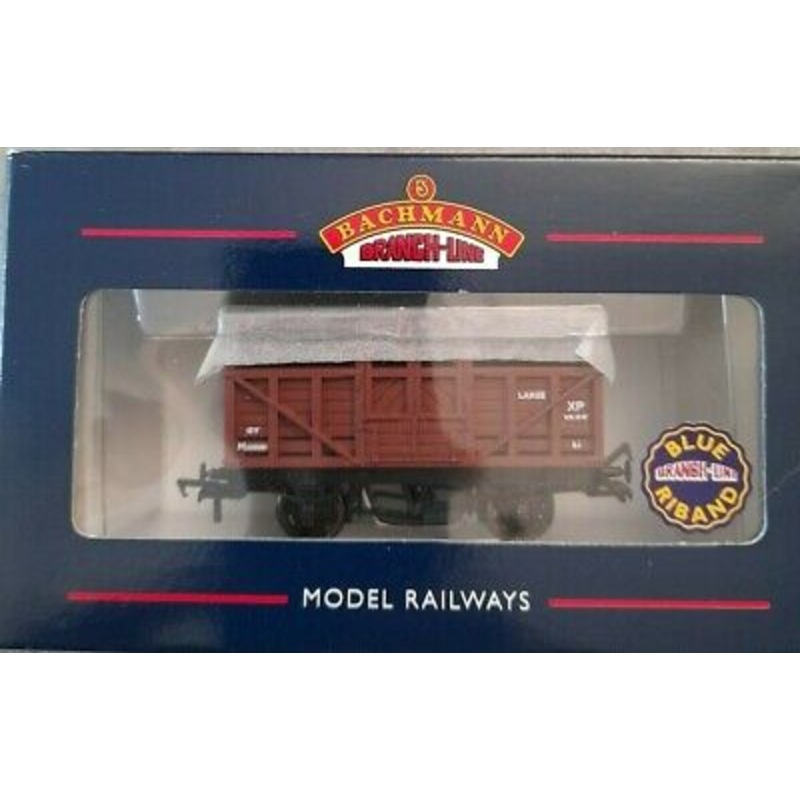 Bachmann Branchline 37-704 10 Ton cattle wagon in BR bauxite