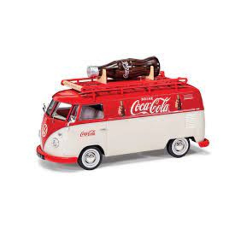 Corgi CC02740 Coca-Cola Volkswagen Campervan Type 2 (T1) Split Screen – Giant Coke Bottle