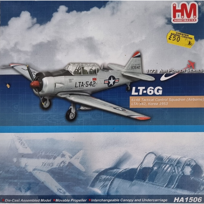 Hobby Master HA1506 1:72 Air Power Series LT-6G 6148 Tactical Control Squadron