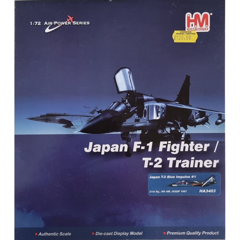 Hobbymaster HA3403 Japan T-2 Blue Impulse #1, 21st Sq, 4th AW, JASDF 1987