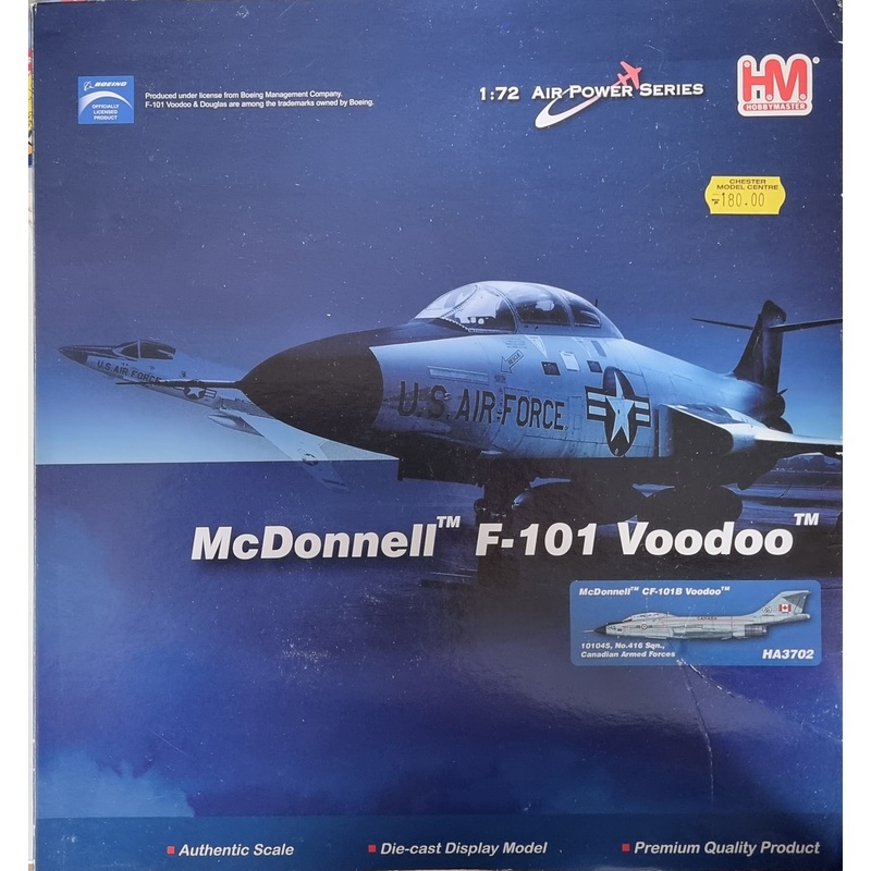 Hobbymaster HA3702 1:72 McDonnell F-101 Voodoo