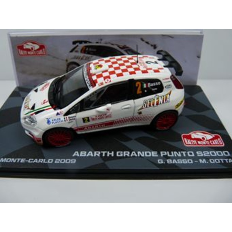 Rallye Monte Carlo – Abarth Grande Punto S2000 2009 G.Basso / M.Dotta