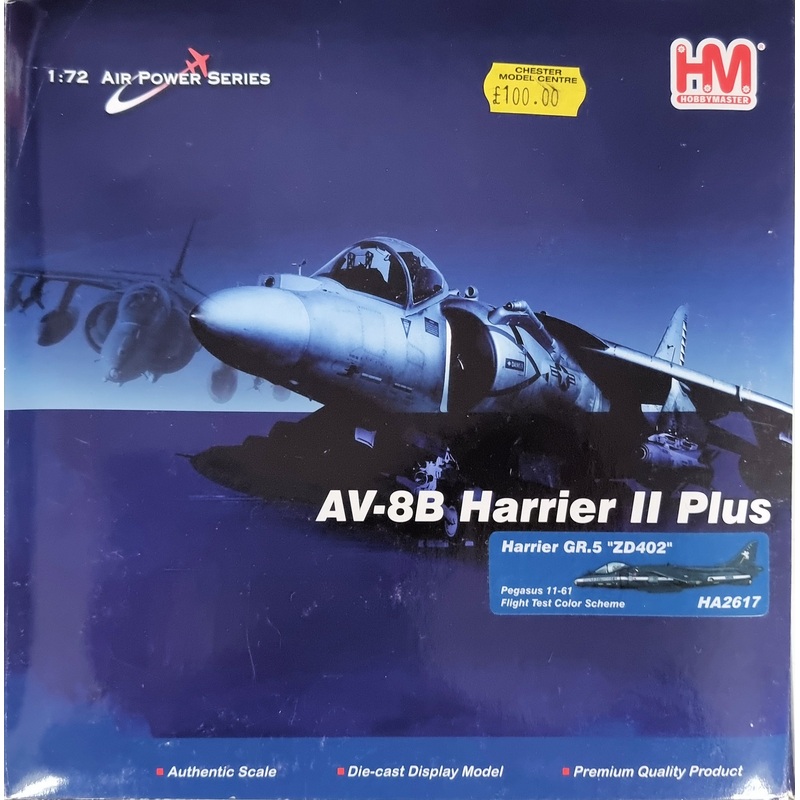 SALE – Hobbymaster HA2617 1:72 AV-8B Harrier II Plus