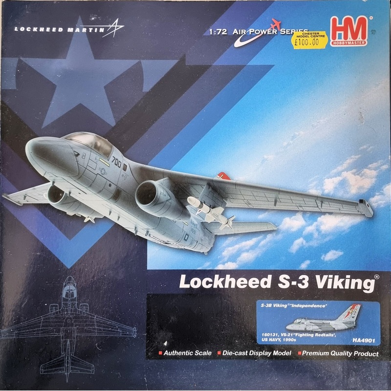 SALE – Hobbymaster HA4901 1:72 Lockheed S-3 Viking