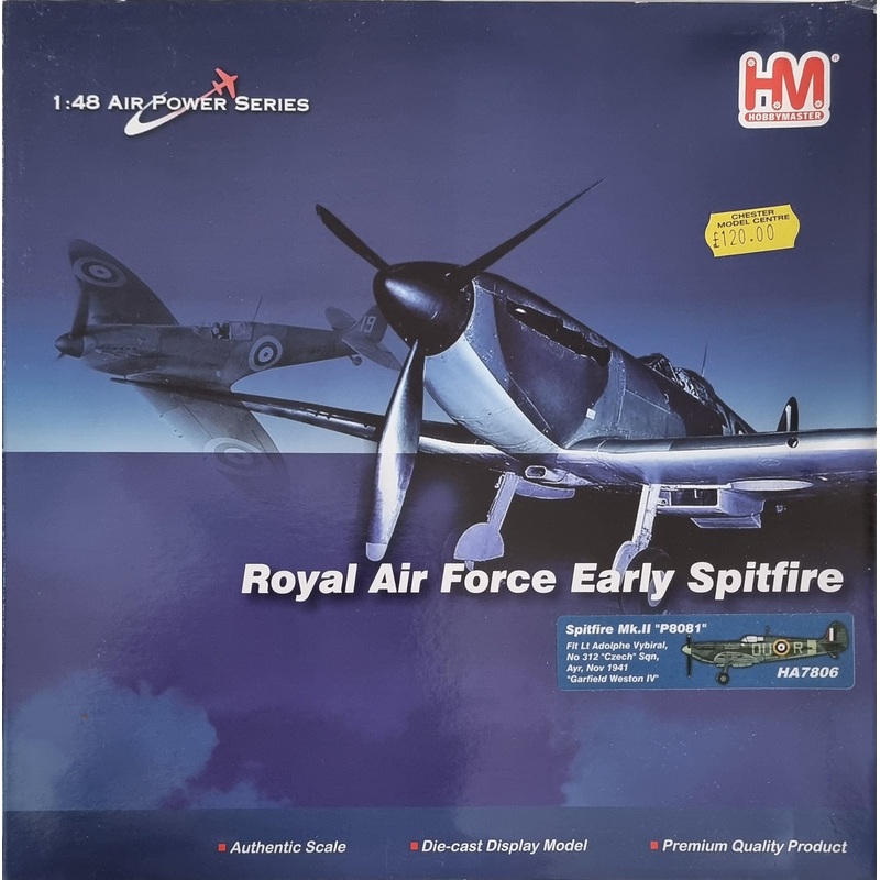 SALE – Hobbymaster HA7806 1:48 Royal Air Force Early Spitfire
