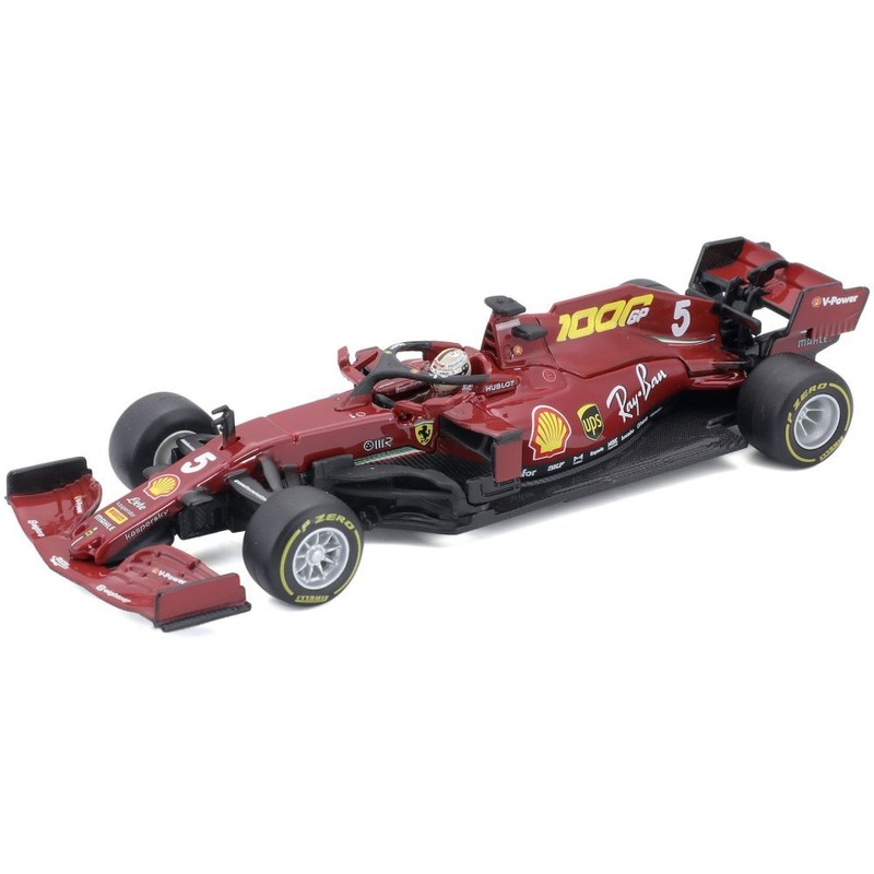 Bburago 1:43 36819VM Ferrari Scuderia #5 Vettel SF1000 -Tuscan