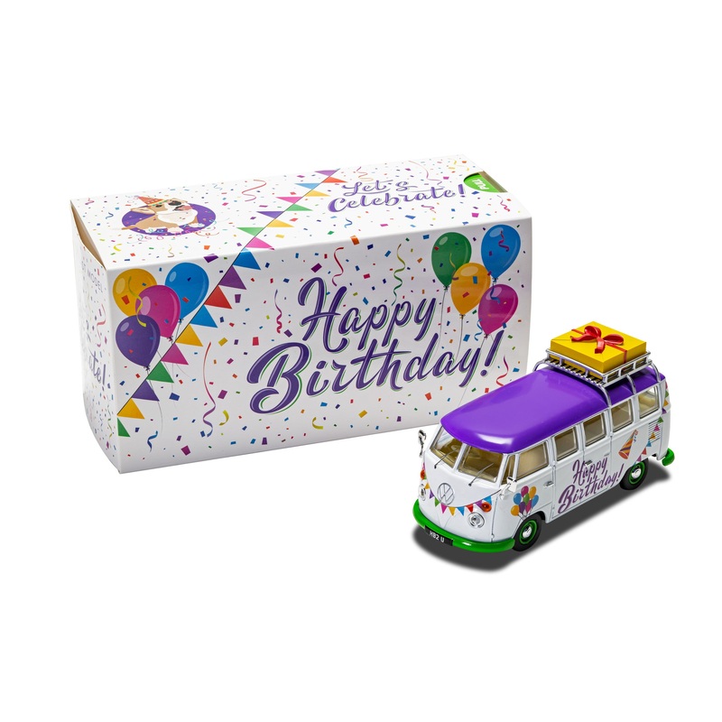 Corgi CC02734 Volkswagen Campervan Happy Birthday
