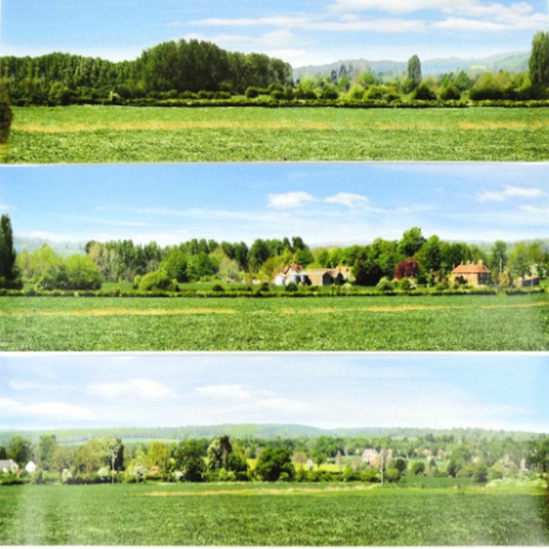 GM703 OO Gauge Open Field Large Photo Backscene (2744x304mm)