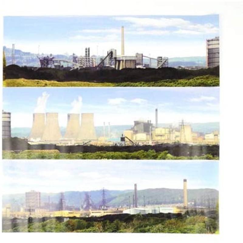 GM706 OO Gauge Industrial Backscene Large Photo Backscene (2744x304mm)