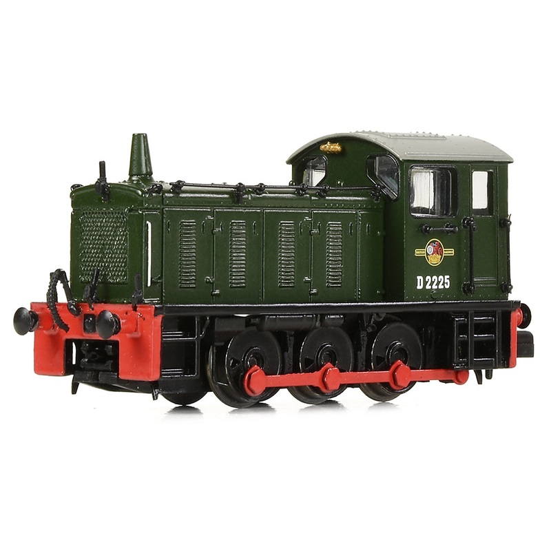 Graham Farish N Gauge 371-055 Class 04 D2225 BR Green (Late Crest)