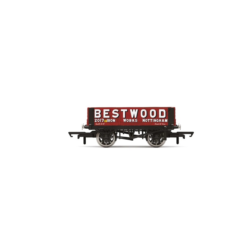 Hornby R60094 4 Plank Wagon, Bestwood Iron Works – Era 3