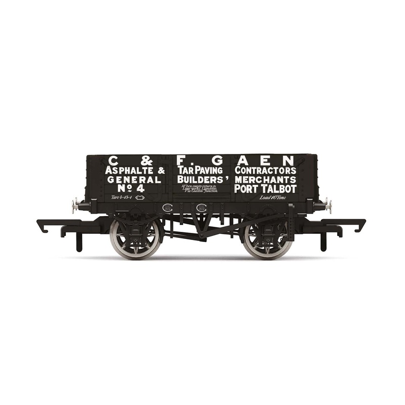 Hornby R6900 4 Plank Wagon, ‘C&F Gaen’ No. 4 – Era 2