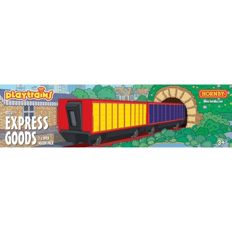 Hornby R9341 Playtrains – Express Goods 2 x Open Wagon Pack