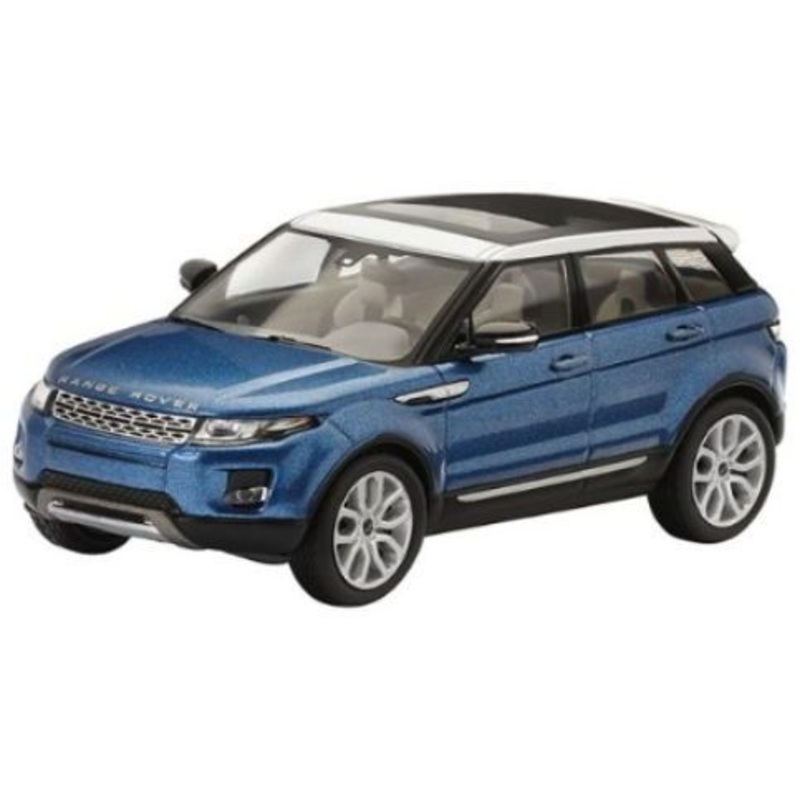 Ixo Models Range Rover Dealer Exclusive Evoque 5 Door 1:43 Mauritus Blue