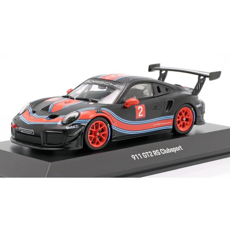 Minichamps 1:43 Porsche 911 GT2 RS Clubsport Black/Red