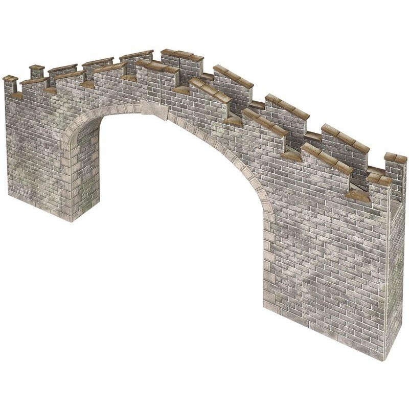 PO296 OO Gauge Castle Wall Bridge