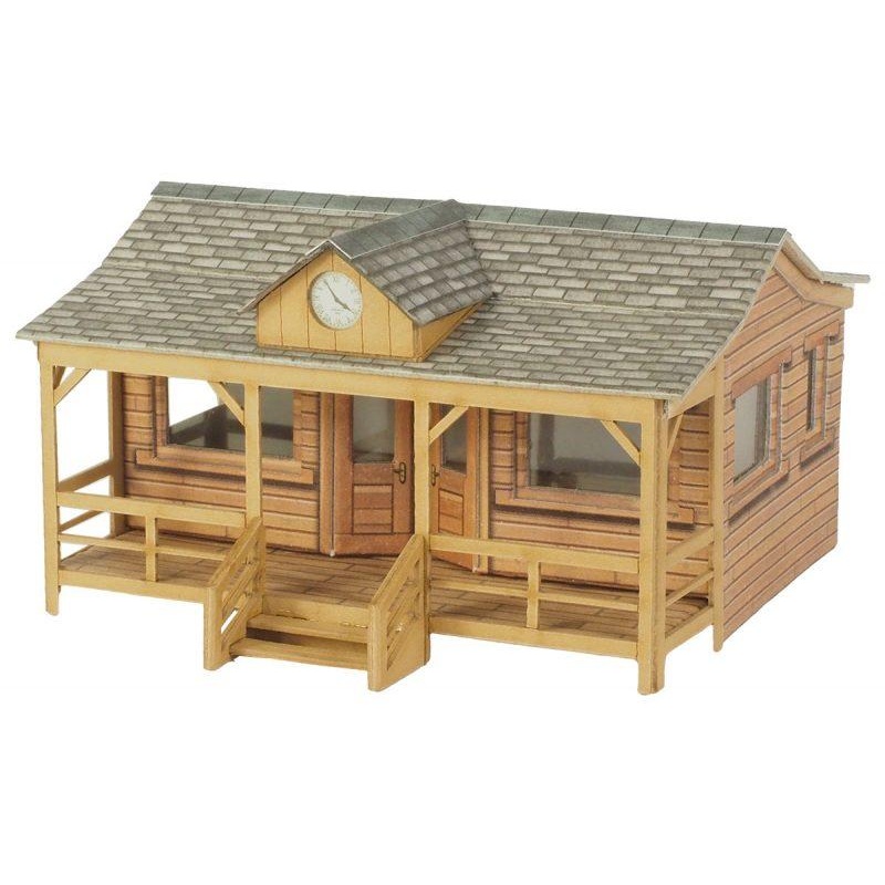 PO410 OO Gauge Wooden Pavillion