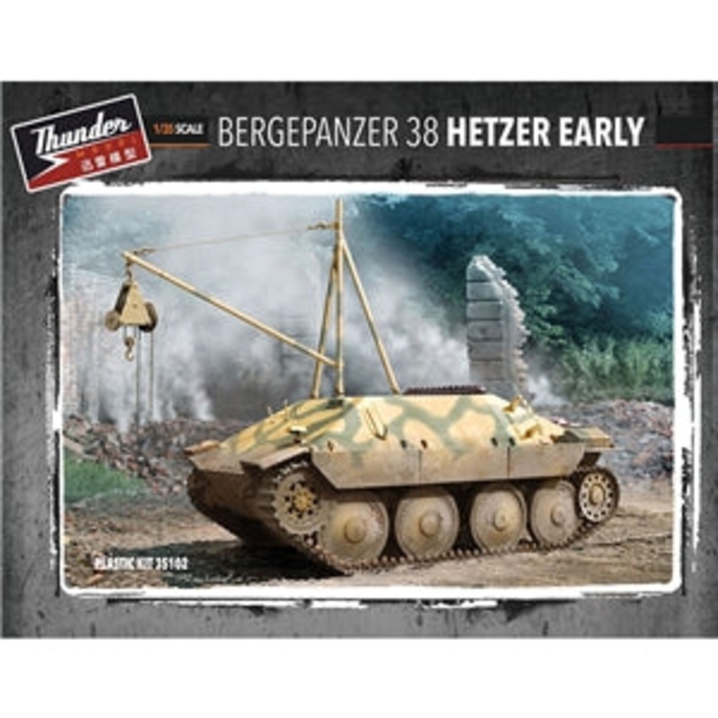 Thunder Models 1/35 Scale German Bergepanzer Hetzer Early