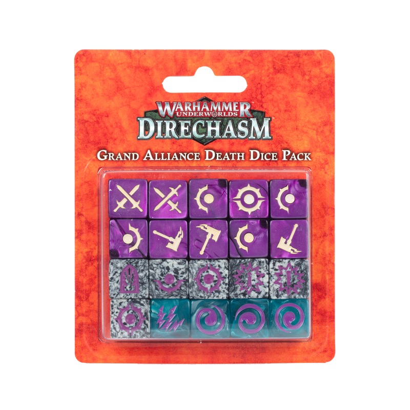 Warhammer Underworlds Direchasm Grand Alliance Death Dice Pack