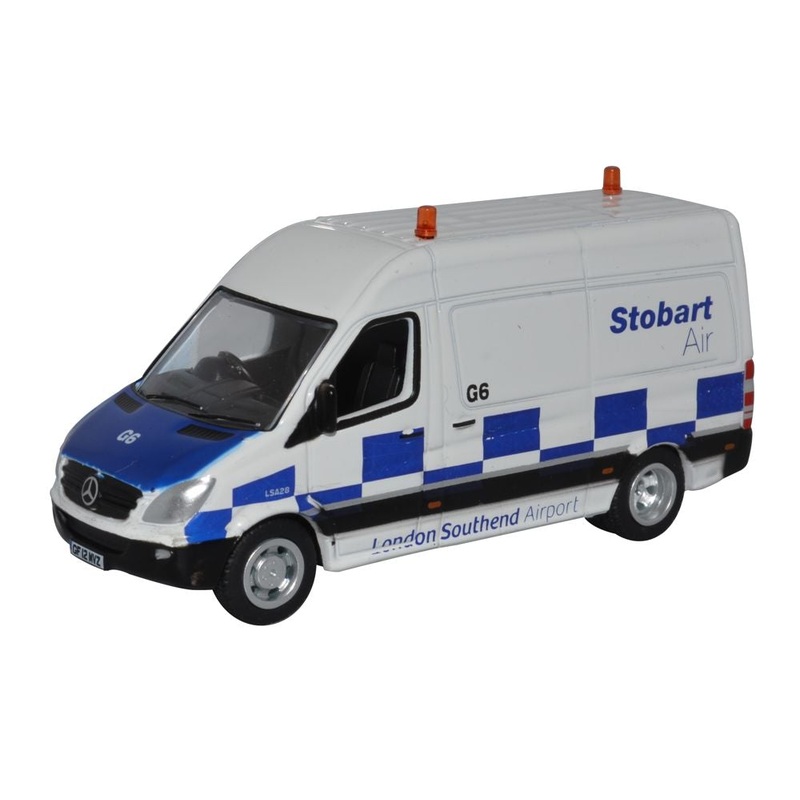 Oxford Diecast OO Gauge Mercedes Sprinter Van Stobart Air