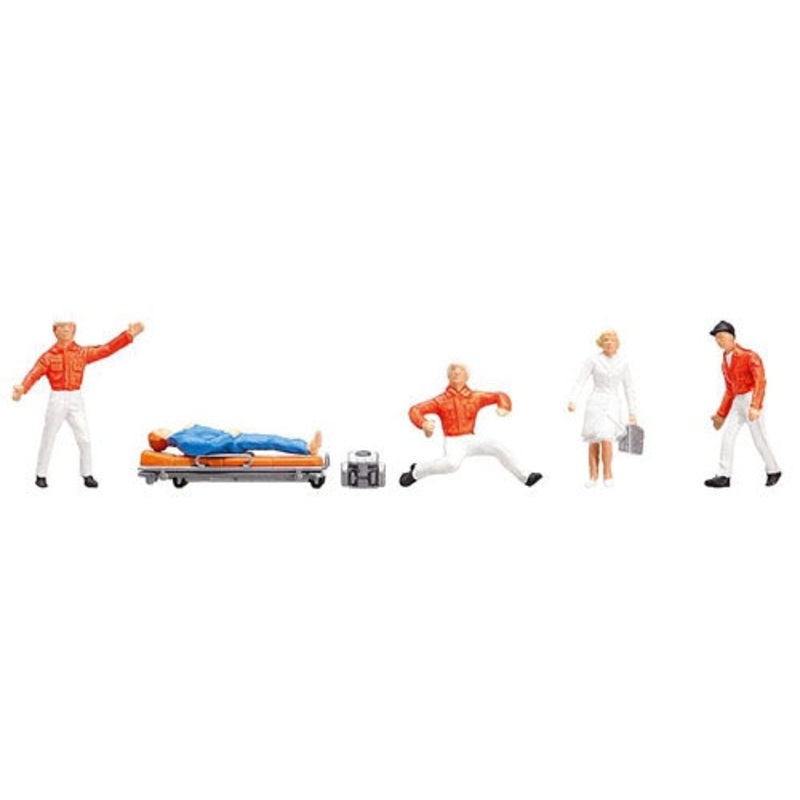Rescue Service at Work Figure Set (6)