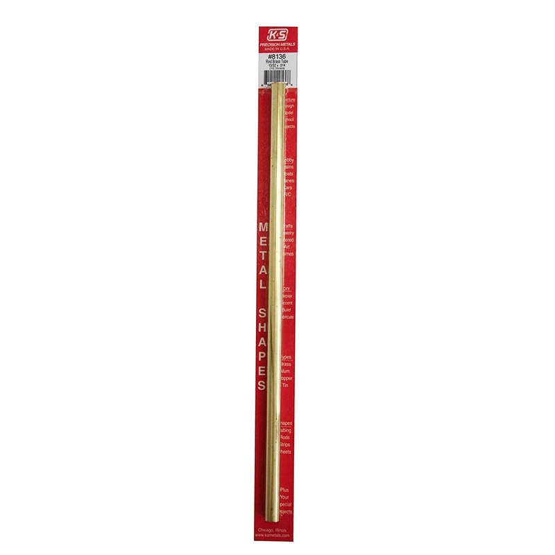 Round Brass Tube 13/32 x .014