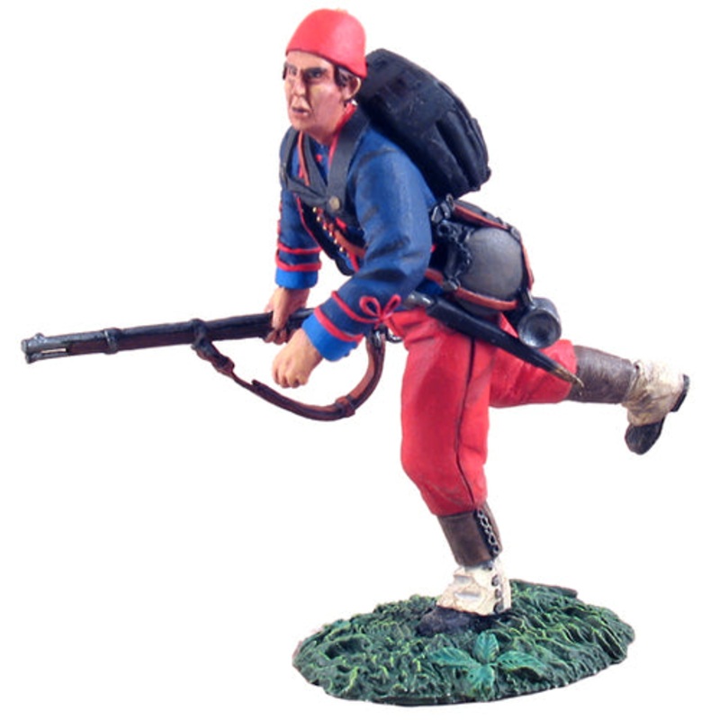 SALE – Union Infantry 114th Pennslyvania Zouaves Advancing at Trail No.1
