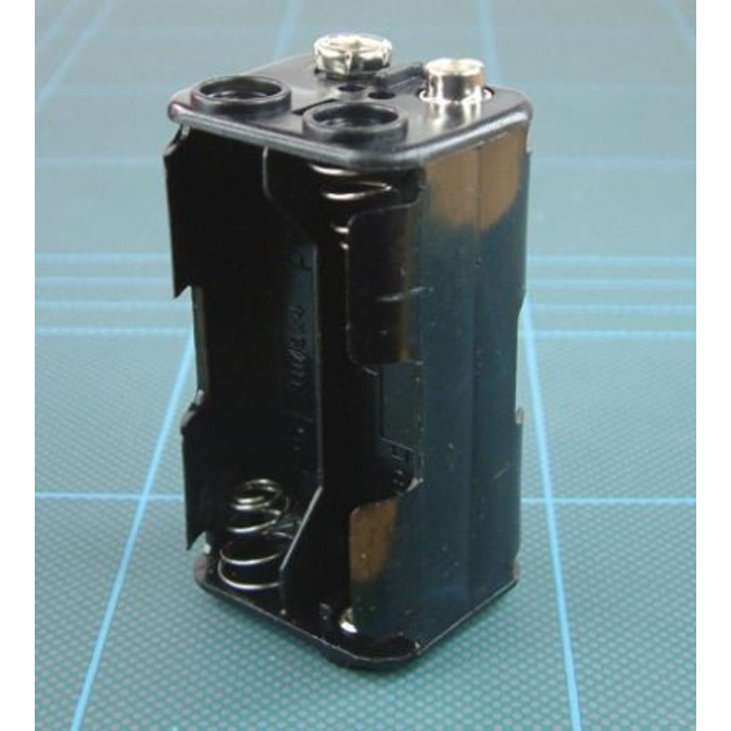 4CELL AA BATTERY HOLDER & LEAD