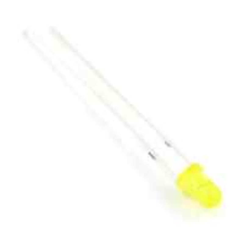 Expo A25202 Pack of 10 3mm 12V LED Yellow