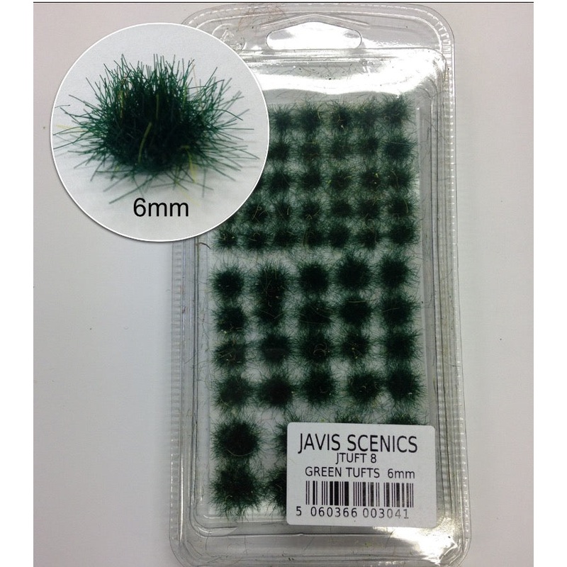 Green Tufts 6mm