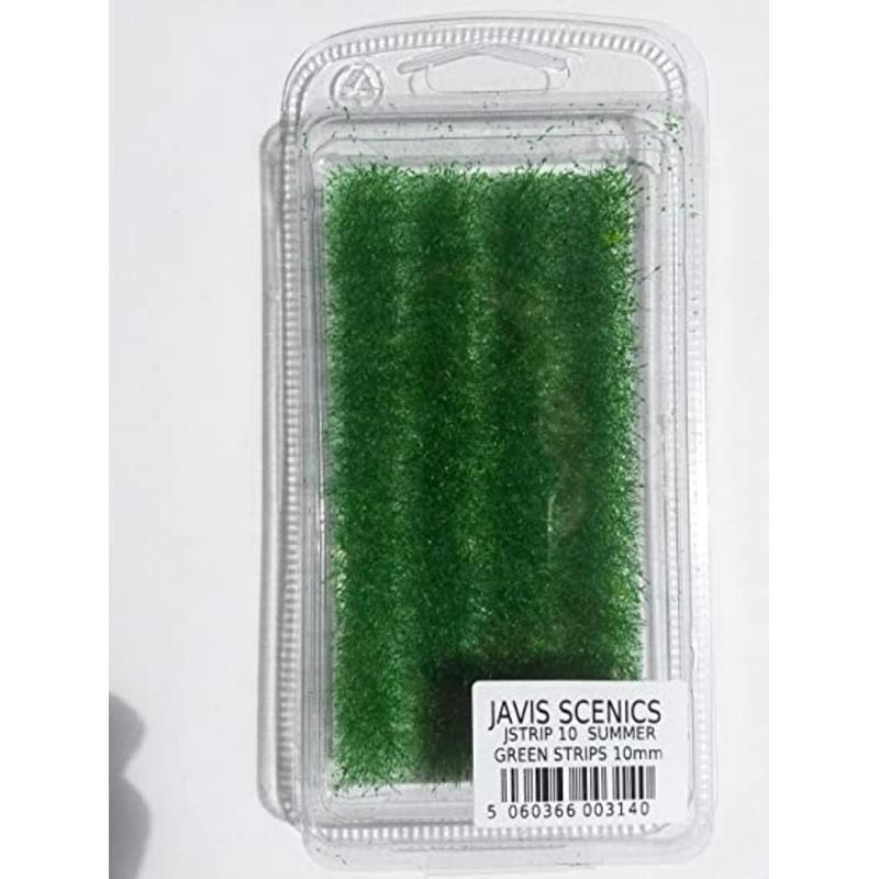 Javis Static Grass Strips – Summer Green 10mm