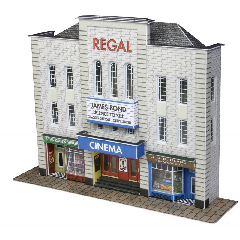 PN170 N Gauge Low Relief Cinema
