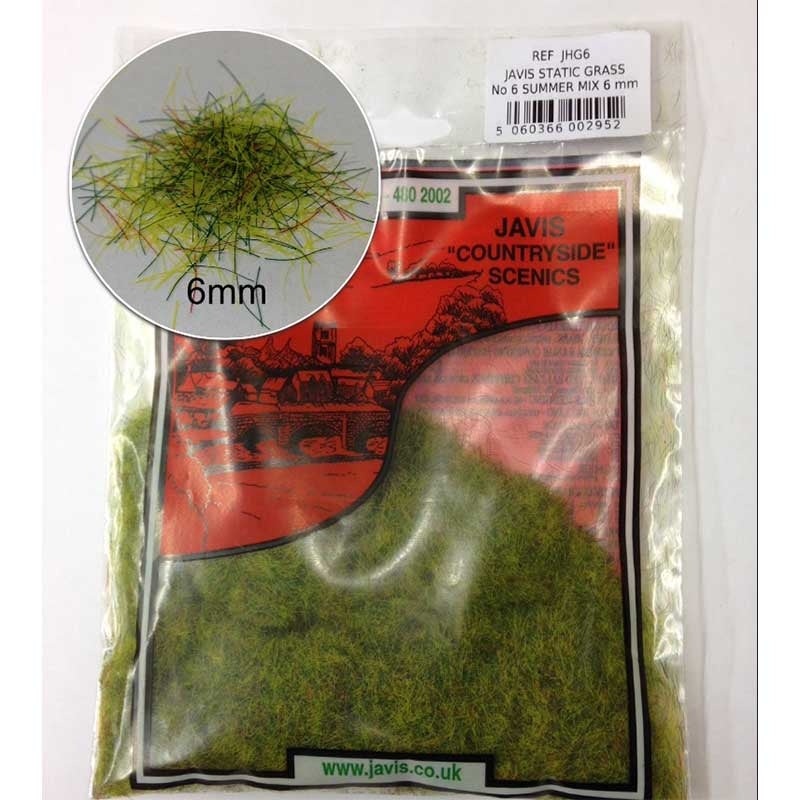 Static Grass No 6 Summer Mix 6mm