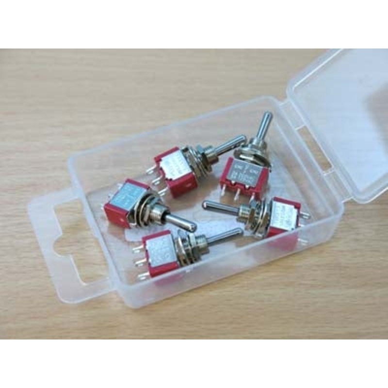PACK OF 5 SPDT BIASED SWITCHES