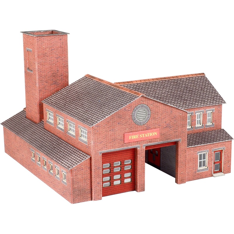 PN189 N Scale Fire Station