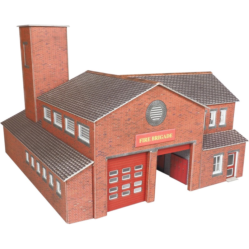 PO289 OO Gauge Fire Station