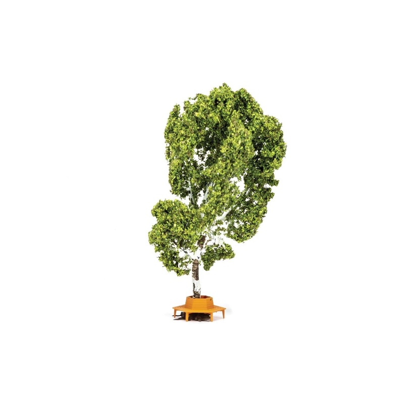 Tree with Circular Bench 11.5cm