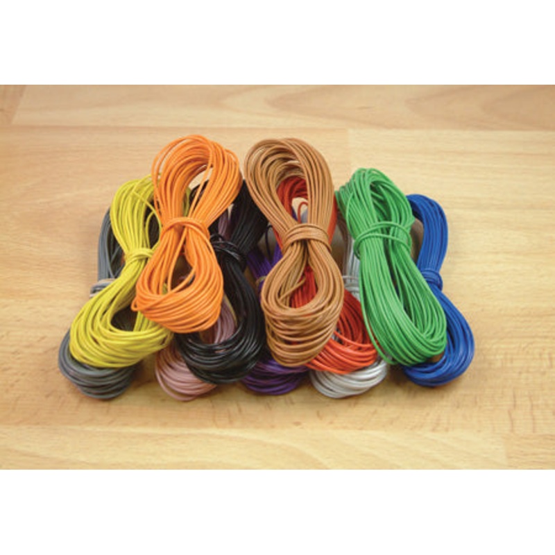 10m Layout Wire 18 Strand/0.1 Green