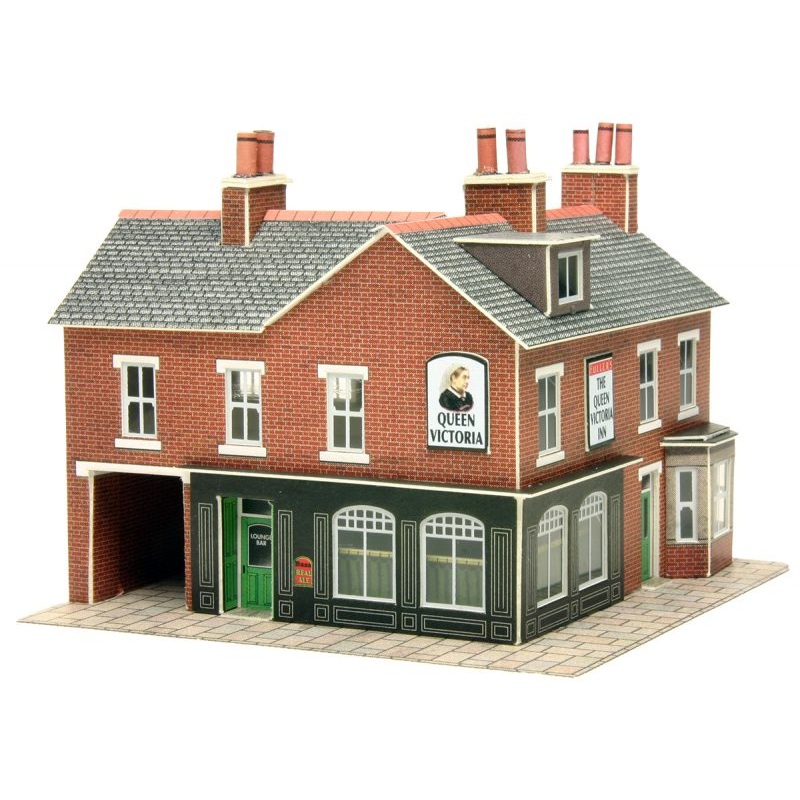 Metcalfe PN116 N Gauge Corner Shop (Red Brick)