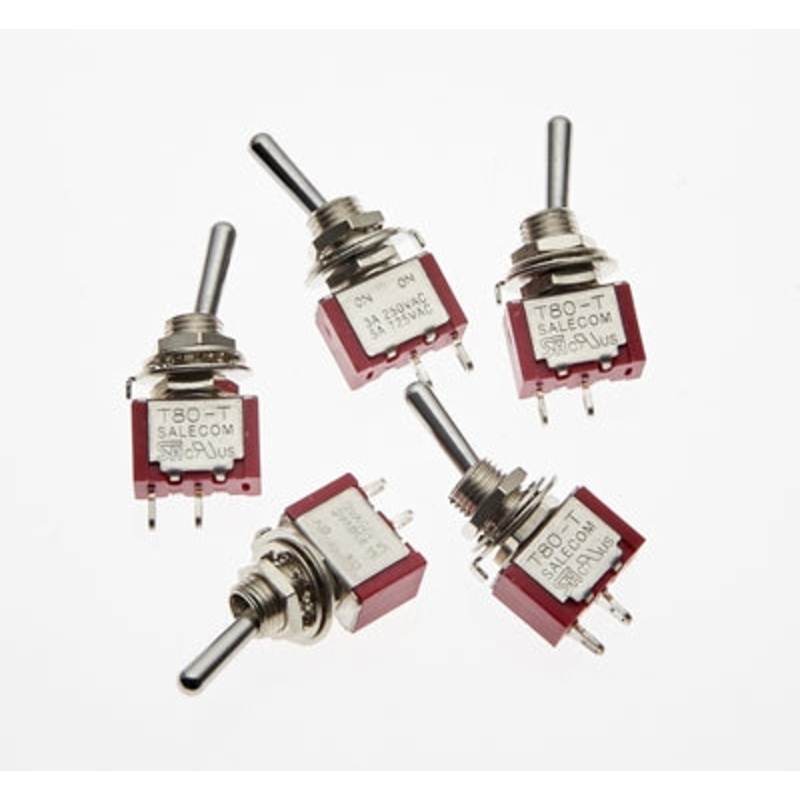 PACK OF 5 ON/OFF SWITCHES
