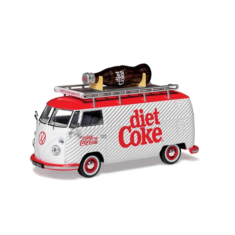 CC02747 Diet Coke Volkswagen Type 2 (T1) Split Screen Panel Campervan – Giant Coke Bottle