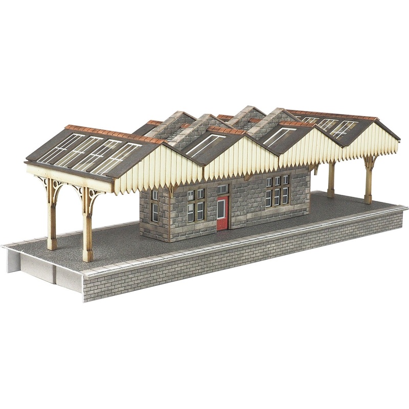Metcalfe PN922 N Gauge Island Platform Building