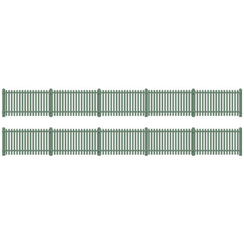 Picket fencing green (straight only)