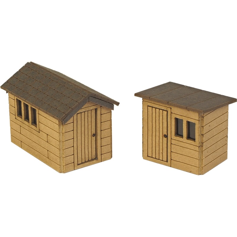 PN812 N Gauge Garden Sheds