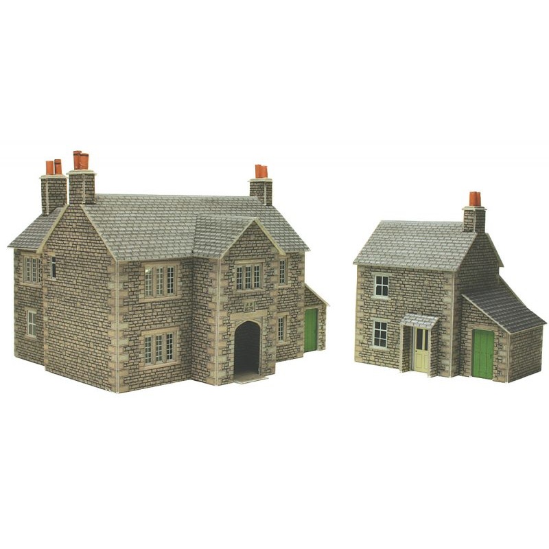 PO250 OO Gauge Manor Farm House