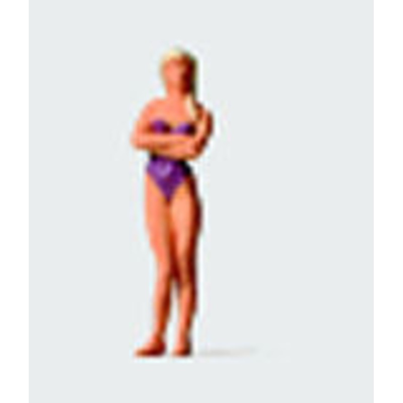 Preiser 28071 Female Bather Standing Figure