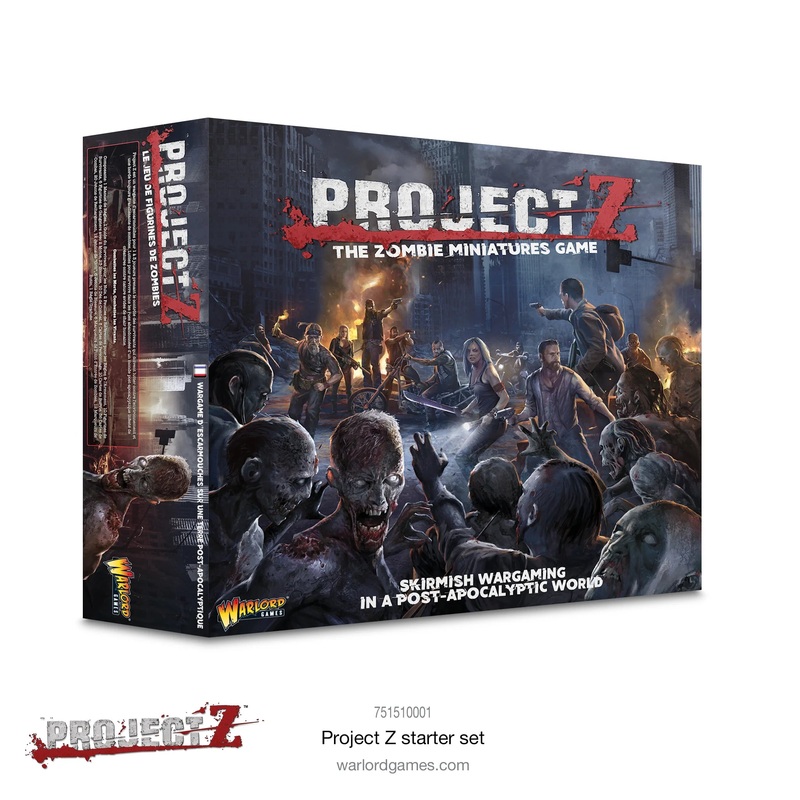 Project Z The Zombie Miniatures Game Starter Set